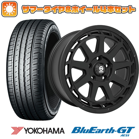 225/45R18 夏タイヤ ホイール4本セット ヨコハマ ブルーアース GT AE51 (5/114車用) OZ SPARCO グラベル 18インチ :arktire 1261 146023 28539 28539:アークタイヤ