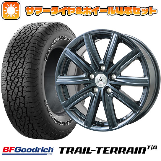 225/60R17 夏タイヤ ホイール4本セット BFグッドリッチ トレールテレーンT/A ORBL (5/114車用) TECHNOPIA アフロディーテ MZ 17インチ :arktire 1845 143548 36817 36817:アークタイヤ