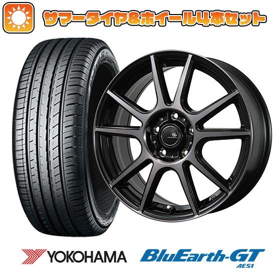 215/65R16 夏タイヤ ホイール4本セット YOKOHAMA ブルーアース GT AE51 (5/114車用) TOPY セレブロ PFX 16インチ :arktire 1310 138797 28572 28572:アークタイヤ