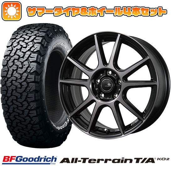 225/65R17 夏タイヤ ホイール4本セット BFグッドリッチ オールテレーンT/A KO2 RBL (5/114車用) TOPY セレブロ PFX 17インチ :arktire 2182 138798 23750 23750:アークタイヤ