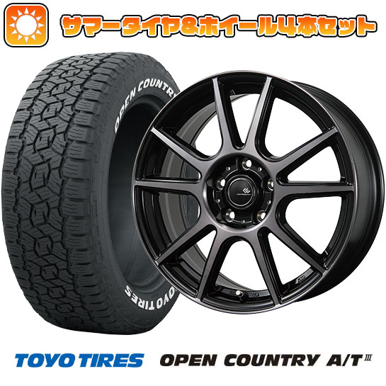 235/60R18 夏タイヤ ホイール４本セット (5/114車用) TOYO オープンカントリー A/T III RWL/RBL トピー セレブロ PFX 18インチ :arktire 27064 138800 42842 42842:アークタイヤ