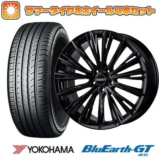 225/40R19 夏タイヤ ホイール4本セット YOKOHAMA ブルーアース GT AE51 (5/114車用) VERSUS クラフトコレクション ヴォウジェ 2223 LIMITED 19インチ :arktire 876 140137 28527 28527:アークタイヤ