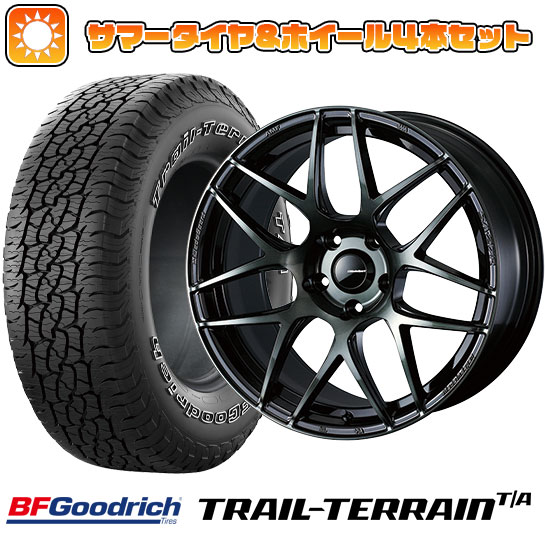 235/60R18 夏タイヤ ホイール4本セット BFグッドリッチ トレールテレーンT/A ORBL (5/114車用) WEDS ウェッズスポーツ SA 27R 18インチ :arktire 27064 145602 36812 36812:アークタイヤ