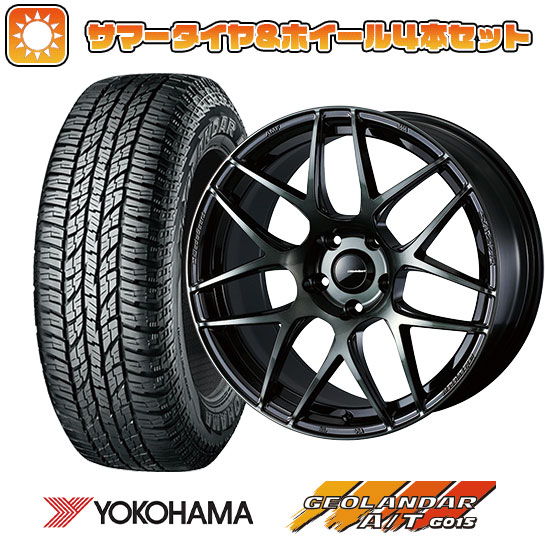 235/60R18 夏タイヤ ホイール4本セット ヨコハマ ジオランダー A/T G015 RBL (5/114車用) WEDS ウェッズスポーツ SA 27R 18インチ :arktire 27064 145601 22898 22898:アークタイヤ