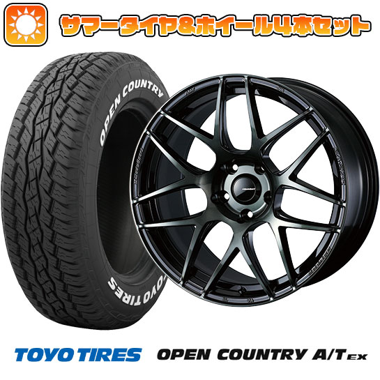 225/65R17 夏タイヤ ホイール4本セット TOYO OPEN COUNTRY A/T EX (5/114車用) WEDS ウェッズスポーツ SA 27R 17インチ :arktire 2182 145600 33425 33425:アークタイヤ