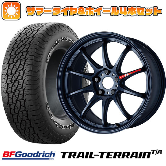 225/55R18 夏タイヤ ホイール4本セット BFグッドリッチ トレールテレーンT/A ORBL (5/114車用) WORK エモーション ZR10 18インチ :arktire 1321 146740 36808 36808:アークタイヤ