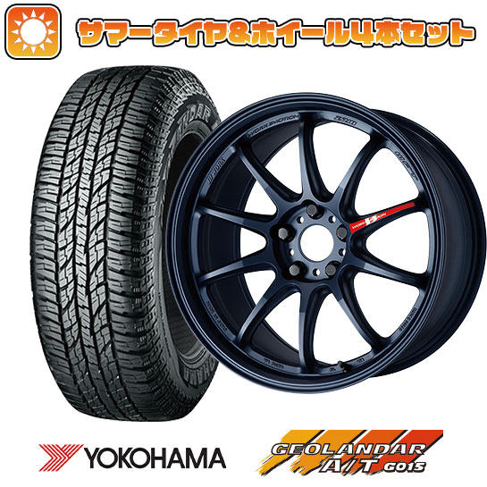 225/55R18 夏タイヤ ホイール4本セット ヨコハマ ジオランダー A/T G015 RBL (5/114車用) WORK エモーション ZR10 18インチ :arktire 1321 146740 23760 23760:アークタイヤ