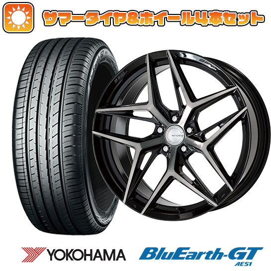 235/40R19 夏タイヤ ホイール4本セット YOKOHAMA ブルーアース GT AE51 (5/114車用) WORK グノーシスIS 205 19インチ :arktire 13461 145957 28533 28533:アークタイヤ