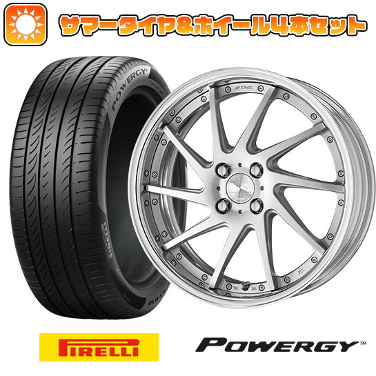 205/45R16 夏タイヤ ホイール4本セット PIRELLI パワジー (4/100車用) WORK リザルタード スポークＴＴ 16インチ :arktire 1541 146040 36995 36995:アークタイヤ