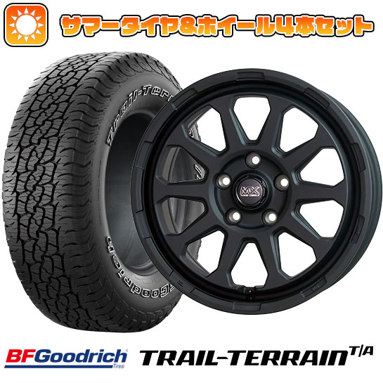 215/60R17 夏タイヤ ホイール4本セット BFグッドリッチ トレールテレーンT/A ORBL (5/114車用) HOT STUFF マッドクロス レンジャー 17インチ :arktire 1843 142508 36816 36816:アークタイヤ