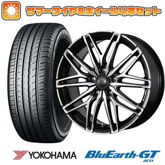 205/65R15 夏タイヤ ホイール4本セット YOKOHAMA ブルーアース GT AE51 (5/114車用) TOPY セレブロ WA45 15インチ :arktire 1981 146761 28580 28580:アークタイヤ