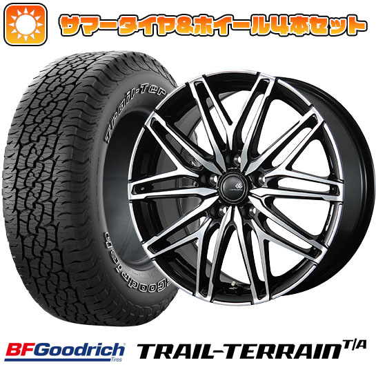 225/55R18 夏タイヤ ホイール４本セット (5/114車用) BFグッドリッチ トレールテレーンT/A ORBL トピー セレブロ WA45 18インチ :arktire 1321 146765 36808 36808:アークタイヤ