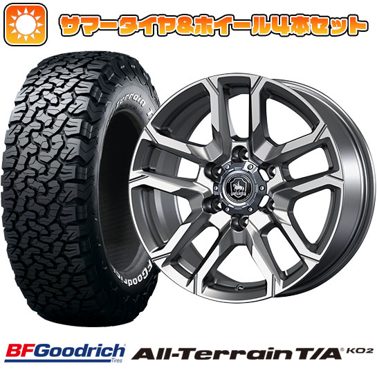 265/65R18 夏タイヤ ホイール4本セット BFグッドリッチ オールテレーンT/A KO2 RWL/RBL (6/139車用) KOSEI ベアロック バイソン 18インチ :arktire 16581 145073 21282 21282:アークタイヤ