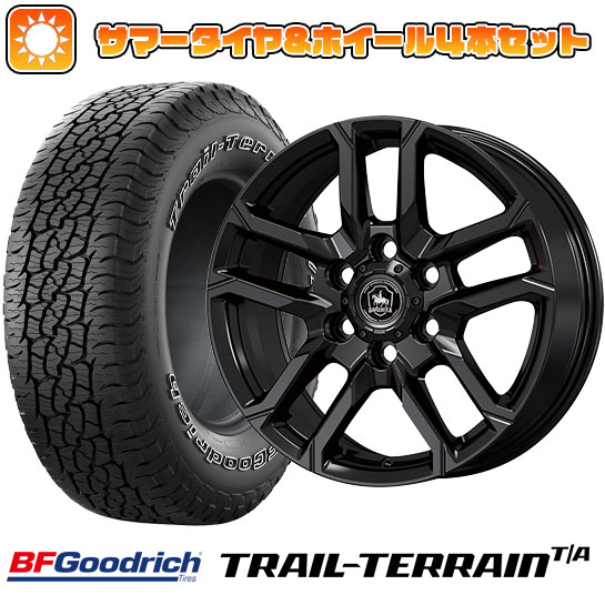 265/70R17 夏タイヤ ホイール4本セット BFグッドリッチ トレールテレーンT/A ORWL (6/139車用) KOSEI ベアロック バイソン 17インチ :arktire 11822 145065 36789 36789:アークタイヤ