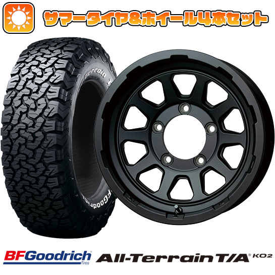 215/75R15 夏タイヤ ホイール4本セット ジムニーシエラ BFグッドリッチ オールテレーンT/A KO2 RBL HOT STUFF マッドクロス レンジャー 15インチ :arktire 21161 142510 22730 22730:アークタイヤ