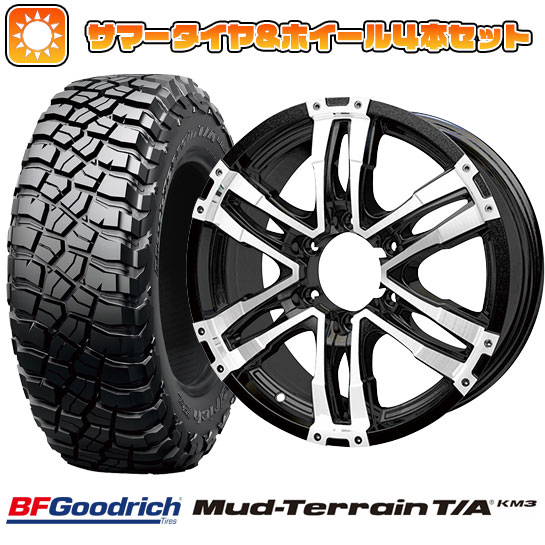 【新品】パジェロ 夏タイヤ ホイール4本セット 265/65R17 BFグッドリッチ マッドテレーンT/A KM3 ホットスタッフ マッドクロス ウルフ【限定】 17インチ :arktire 11822 148600 29312 29312:アークタイヤ