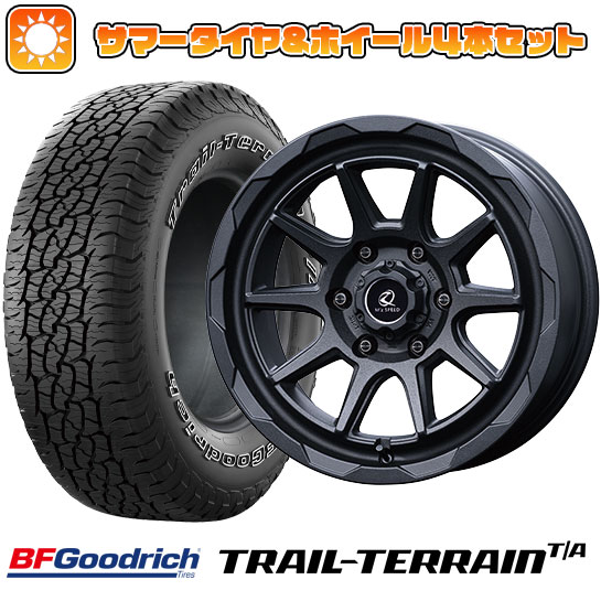 265/65R17 夏タイヤ ホイール4本セット BFグッドリッチ トレールテレーンT/A ORWL (6/139車用) MZ SPEED ジュノウ エムエム 17インチ :arktire 11822 145156 36788 36788:アークタイヤ