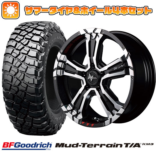 245/65R17 夏タイヤ ホイール4本セット BFグッドリッチ マッドテレーンT/A KM3 (5/114車用) ナイトロパワー クロスクロウ グラフィティエディション 17インチ :arktire 19901 133643 29311 29311:アークタイヤ