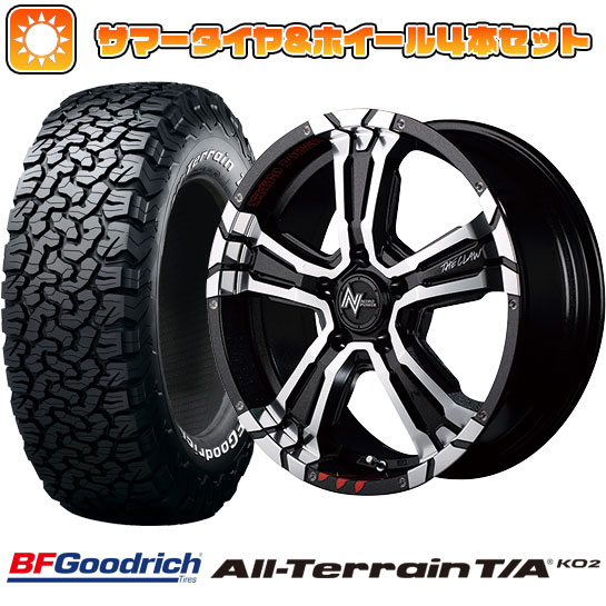 215/70R16 夏タイヤ ホイール4本セット BFグッドリッチ オールテレーンT/A KO2 RWL/RBL (5/114車用) ナイトロパワー クロスクロウ Graffiti Edition 16インチ :arktire 1581 132893 22212 22212:アークタイヤ