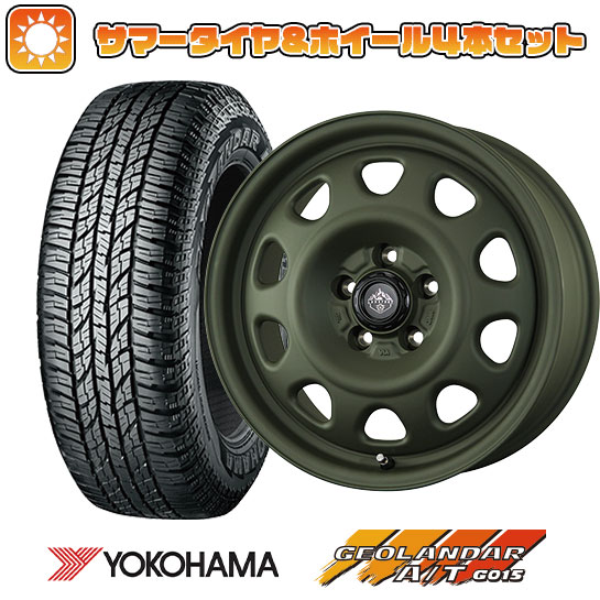 245/65R17 夏タイヤ ホイール4本セット RAV4（Adventure） YOKOHAMA ジオランダー A/T G015 RBL TOPY ランドフット SWZ 17インチ :arktire 19901 144919 22904 22904:アークタイヤ