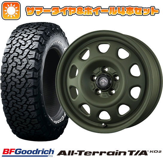 225/65R17 夏タイヤ ホイール4本セット BFグッドリッチ オールテレーンT/A KO2 RBL (5/114車用) TOPY ランドフット SWZ 17インチ :arktire 2182 144919 23750 23750:アークタイヤ