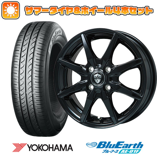 185/60R15 夏タイヤ ホイール４本セット シエンタ 2015-22 YOKOHAMA ブルーアース AE-01F ブランドル CJ28B 15インチ｜ark-tire