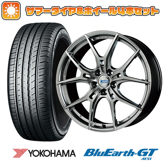 225/40R18 夏タイヤ ホイール４本セット (5/100車用) YOKOHAMA ブルーアース GT AE51 レイズ グラムライツ 57FXZ LIMITED EDITION 18インチ :arktire 2287 150104 28537 28537:アークタイヤ