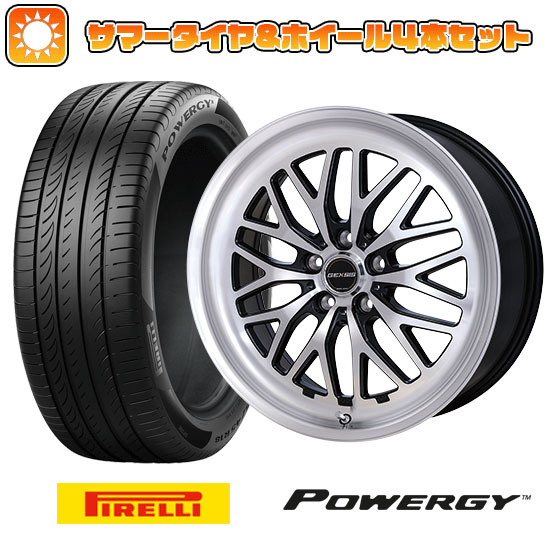 225/45R18 夏タイヤ ホイール４本セット (5/114車用) PIRELLI パワジー モンツァ ジェクシス GM210 18インチ :arktire 1261 148674 36965 36965:アークタイヤ