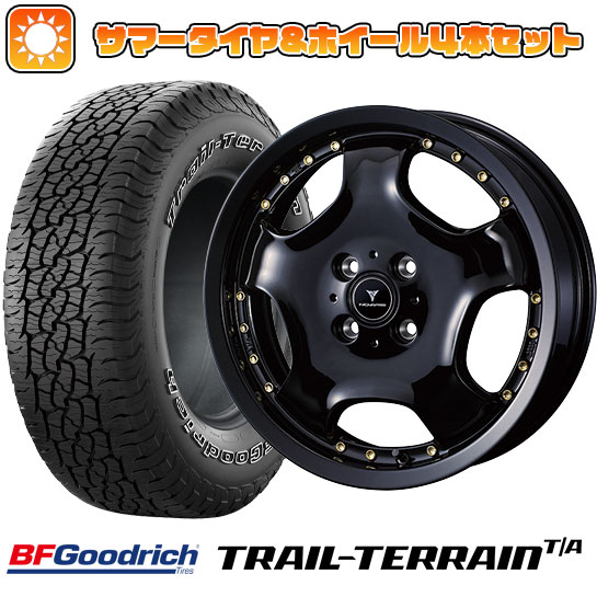 235/55R18 夏タイヤ ホイール４本セット (5/114車用) BFグッドリッチ トレールテレーンT/A ORBL ウェッズ ノヴァリス アセット D1 18インチ :arktire 1303 153634 36809 36809:アークタイヤ