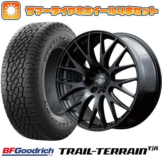 225/55R18 夏タイヤ ホイール４本セット (5/114車用) BFグッドリッチ トレールテレーンT/A ORBL レイズ ホムラ 2X9PLUS SPORT EDITION 18インチ :arktire 1321 152901 36808 36808:アークタイヤ