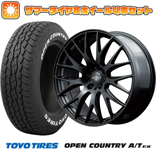 235/60R18 夏タイヤ ホイール４本セット (5/114車用) TOYO オープンカントリー A/T EX レイズ ホムラ 2X9PLUS SPORT EDITION 18インチ :arktire 27064 152901 33424 33424:アークタイヤ