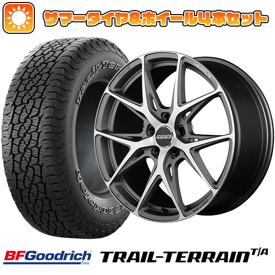 225/60R18 夏タイヤ ホイール４本セット (5/114車用) BFグッドリッチ トレールテレーンT/A ORBL レイズ VERSUS VV21S (M4) 18インチ :arktire 1341 147162 36811 36811:アークタイヤ