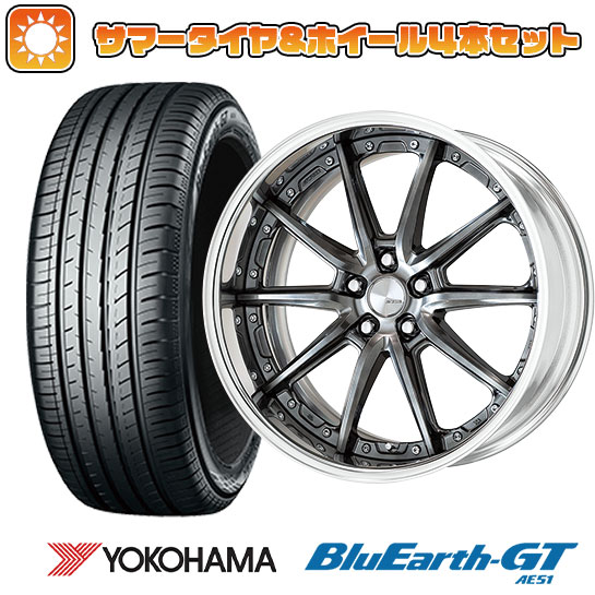 225/40R18 夏タイヤ ホイール４本セット (5/114車用) YOKOHAMA ブルーアース GT AE51 ワーク ランベック LS10 18インチ :arktire 1131 141360 28537 28537:アークタイヤ