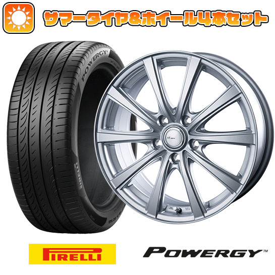 235/50R18 夏タイヤ ホイール４本セット (5/114車用) PIRELLI パワジー インターミラノ AZ SPORTS NR 10 18インチ :arktire 454 151662 36972 36972:アークタイヤ