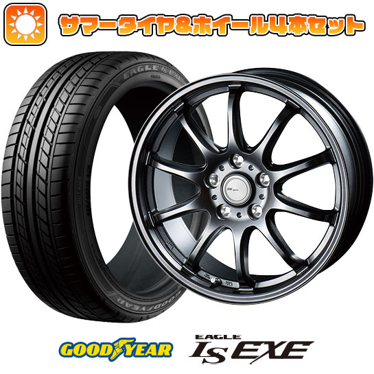 235/50R18 夏タイヤ ホイール４本セット (5/114車用) GOODYEAR イーグル エルエス エグゼ(限定) ビッグウエイ BWスポーツ ZT10 18インチ :arktire 454 151716 31588 31588:アークタイヤ