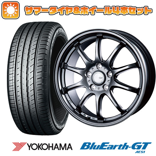 235/45R18 夏タイヤ ホイール４本セット (5/114車用) YOKOHAMA ブルーアース GT AE51 インターミラノ クレール ZT10 18インチ :arktire 458 151650 28540 28540:アークタイヤ