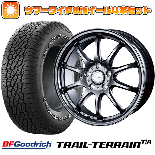 235/55R18 夏タイヤ ホイール４本セット (5/114車用) BFグッドリッチ トレールテレーンT/A ORBL インターミラノ クレール ZT10 18インチ :arktire 1303 151650 36809 36809:アークタイヤ