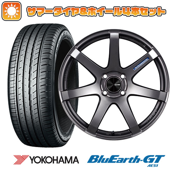 185/65R15 夏タイヤ ホイール４本セット (4/100車用) YOKOHAMA ブルーアース GT AE51 エンケイ PF07 15インチ :arktire 1921 151106 28578 28578:アークタイヤ