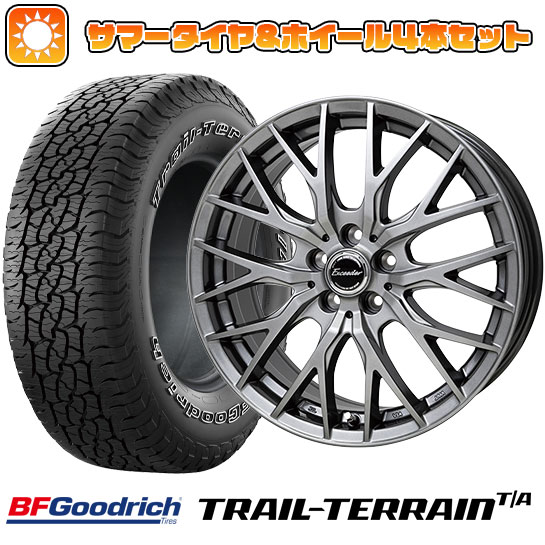 235/55R18 夏タイヤ ホイール４本セット (5/114車用) BFグッドリッチ トレールテレーンT/A ORBL ホットスタッフ エクシーダー E05II 18インチ :arktire 1303 150644 36809 36809:アークタイヤ