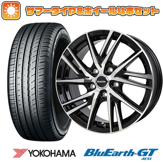 225/50R18 夏タイヤ ホイール４本セット (5/114車用) YOKOHAMA ブルーアース GT AE51 ホットスタッフ ラフィット LW 06II 18インチ :arktire 1301 152363 28543 28543:アークタイヤ