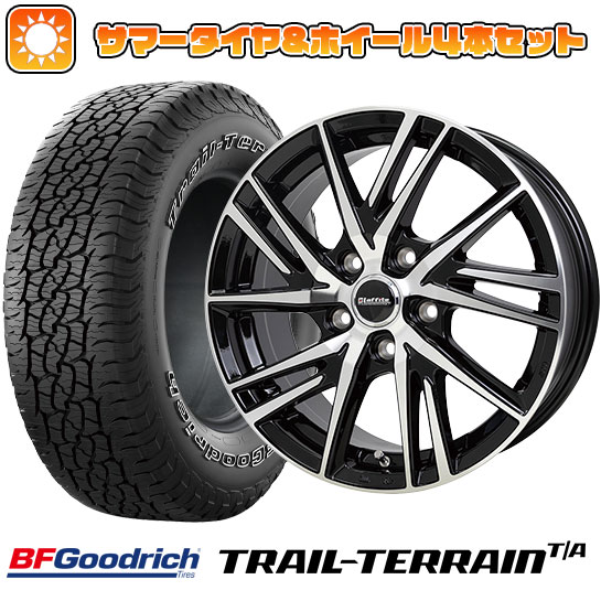 225/55R18 夏タイヤ ホイール４本セット (5/114車用) BFグッドリッチ トレールテレーンT/A ORBL ホットスタッフ ラフィット LW 06II 18インチ :arktire 1321 152362 36808 36808:アークタイヤ