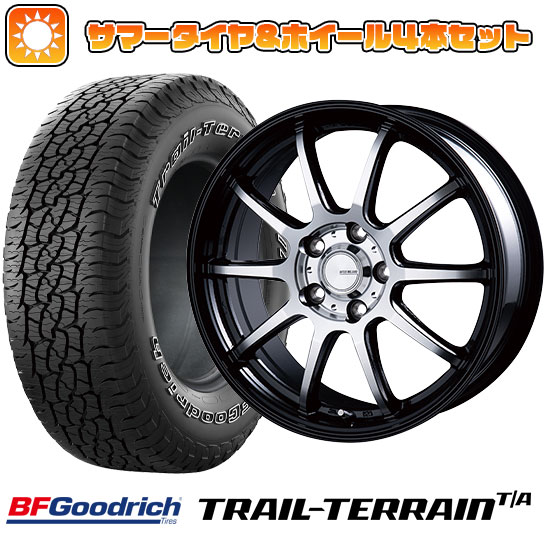 225/60R18 夏タイヤ ホイール４本セット (5/114車用) BFグッドリッチ トレールテレーンT/A ORBL インターミラノ インフィニティ F10 18インチ :arktire 1341 148399 36811 36811:アークタイヤ