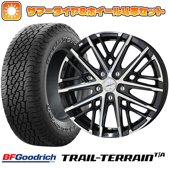 225/55R18 夏タイヤ ホイール４本セット (5/114車用) BFグッドリッチ トレールテレーンT/A ORBL 共豊 スマック グレイヴ 18インチ :arktire 1321 148364 36808 36808:アークタイヤ