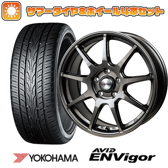 235/50R18 夏タイヤ ホイール４本セット (5/114車用) YOKOHAMA エイビッド エンビガーS321 モンツァ Rバージョン FS99 18インチ :arktire 454 153836 33747 33747:アークタイヤ