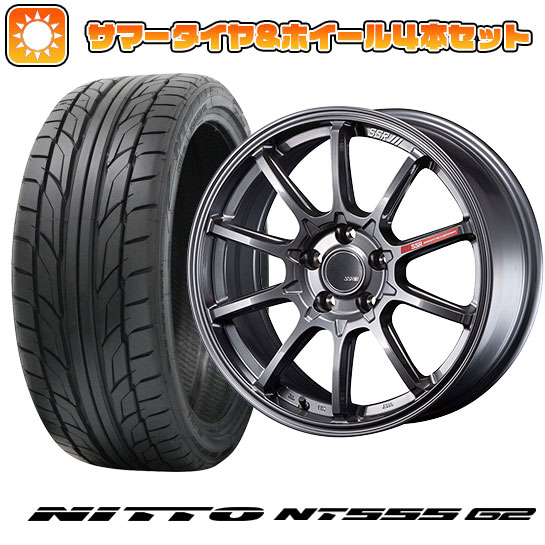 215/40R18 夏タイヤ ホイール４本セット (5/100車用) NITTO NT555 G2 SSR GTV05 18インチ :arktire 1221 153465 23603 23603:アークタイヤ