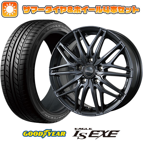 235/50R18 夏タイヤ ホイール４本セット (5/114車用) GOODYEAR イーグル エルエス エグゼ(限定) トピー シビラ NEXT W45 18インチ :arktire 454 152045 31588 31588:アークタイヤ