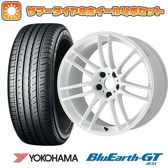 215/45R18 夏タイヤ ホイール４本セット (5/114車用) YOKOHAMA ブルーアース GT AE51 ワーク エモーション ZR7 18インチ :arktire 1130 153597 29315 29315:アークタイヤ