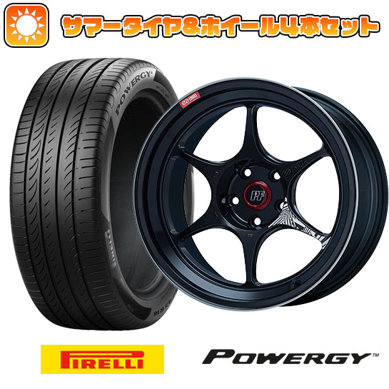 225/40R18 夏タイヤ ホイール４本セット (5/114車用) PIRELLI パワジー エンケイ PF06 マシニングブラック 18インチ :arktire 1131 151078 36964 36964:アークタイヤ