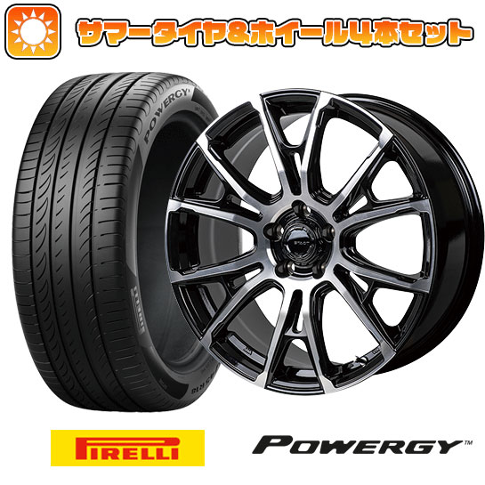 225/60R18 夏タイヤ ホイール４本セット (5/114車用) PIRELLI パワジー モンツァ HI BLOCK シュタッド 18インチ :arktire 1341 153842 36977 36977:アークタイヤ