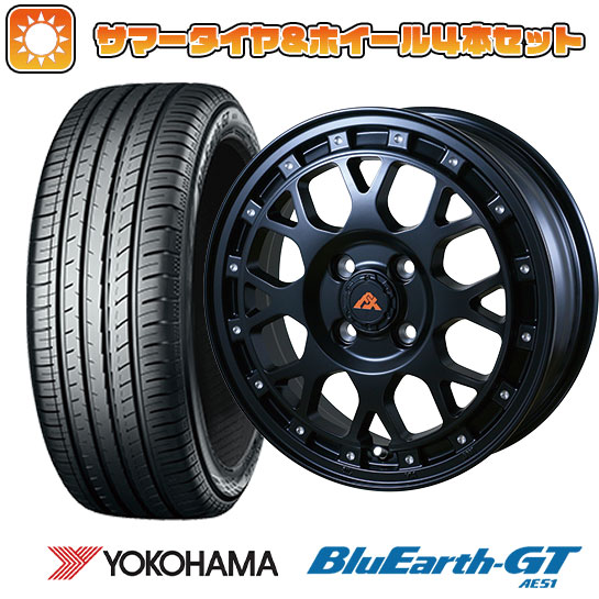 175/65R15 夏タイヤ ホイール４本セット (4/100車用) YOKOHAMA ブルーアース GT AE51 アルジェノン フェニーチェ クロスXC8 15インチ :arktire 1881 152552 28577 28577:アークタイヤ